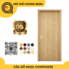 Cửa nhựa composite phủ vân gỗ HQ-03