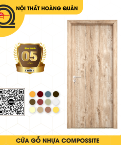 Cửa nhựa composite chống nước HQ-07 cao cấp