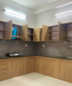 Tủ bếp nhựa đẹp vân gỗ Chinhuei TB-06
