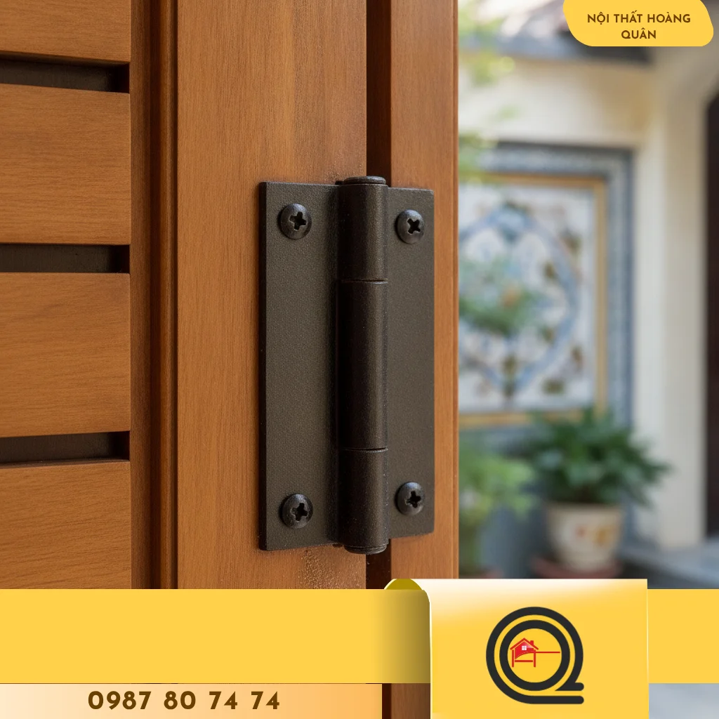 Bản lề cửa gỗ - hình 1