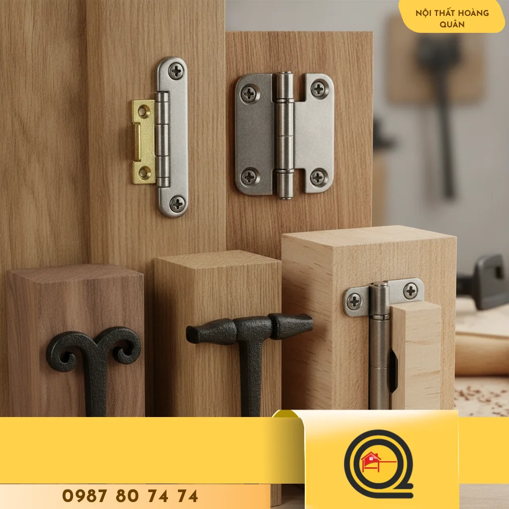 Bản lề cửa gỗ - hình 3
