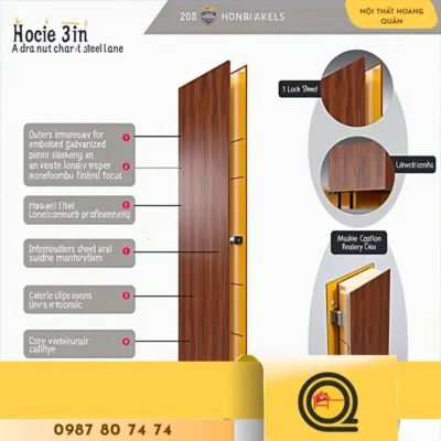 Bảng báo giá cửa thép vân gỗ mới nhất