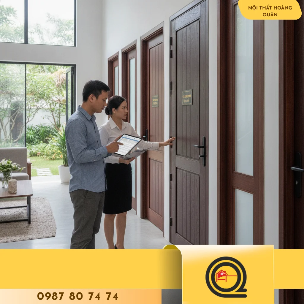 [Báo Giá] Cửa gỗ công nghiệp giá rẻ - hình 3