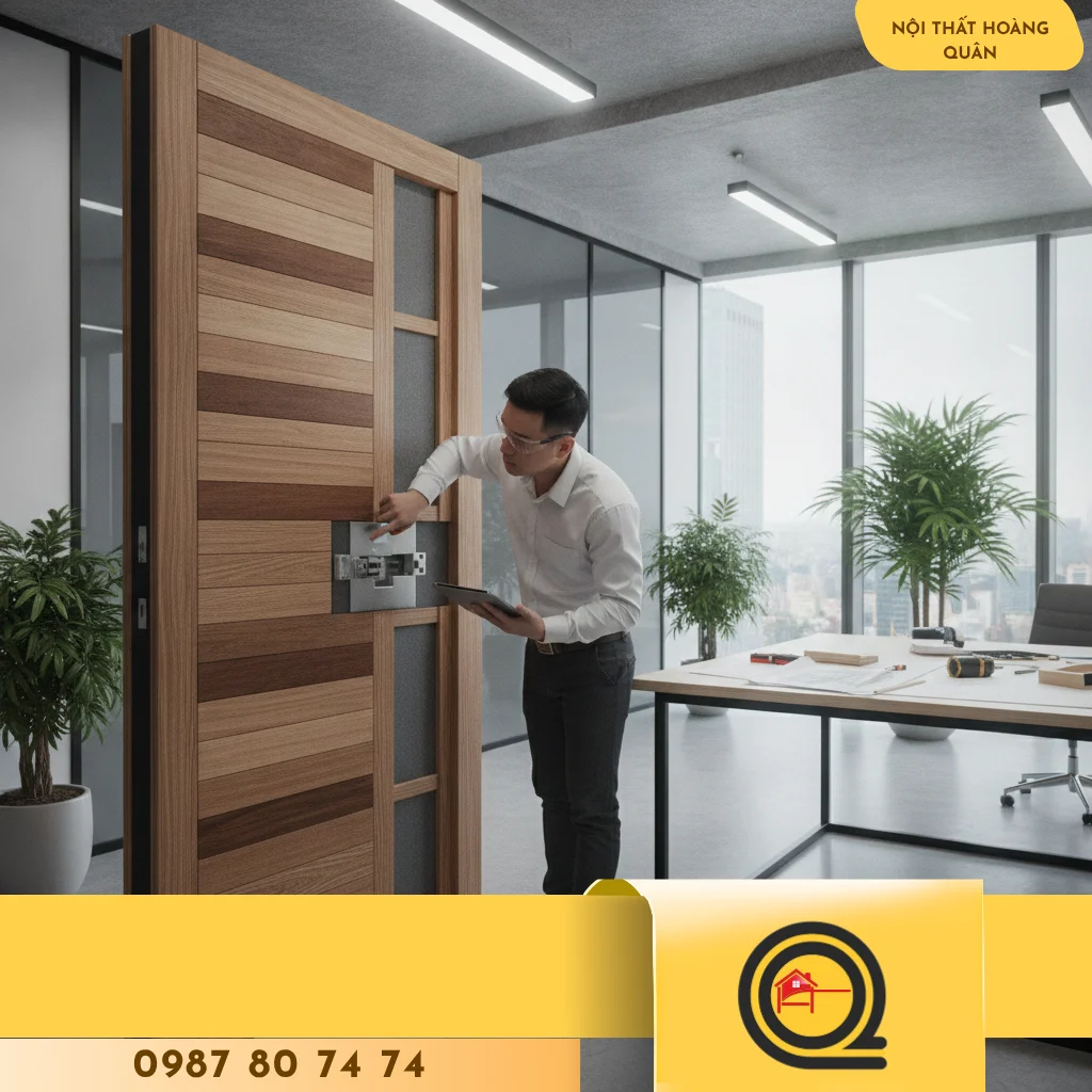 Chi Tiết Cấu Tạo Cửa Gỗ Công Nghiệp Woodsland - hình 3