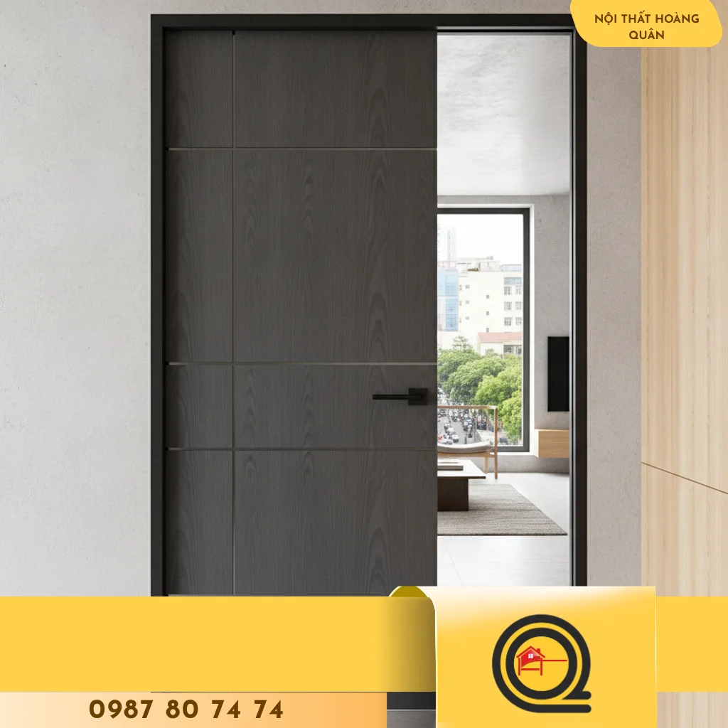 Cửa gỗ công nghiệp MDF là gì? Cấu tạo và Ưu điểm của cửa gỗ công nghiệp MDF - hình 1