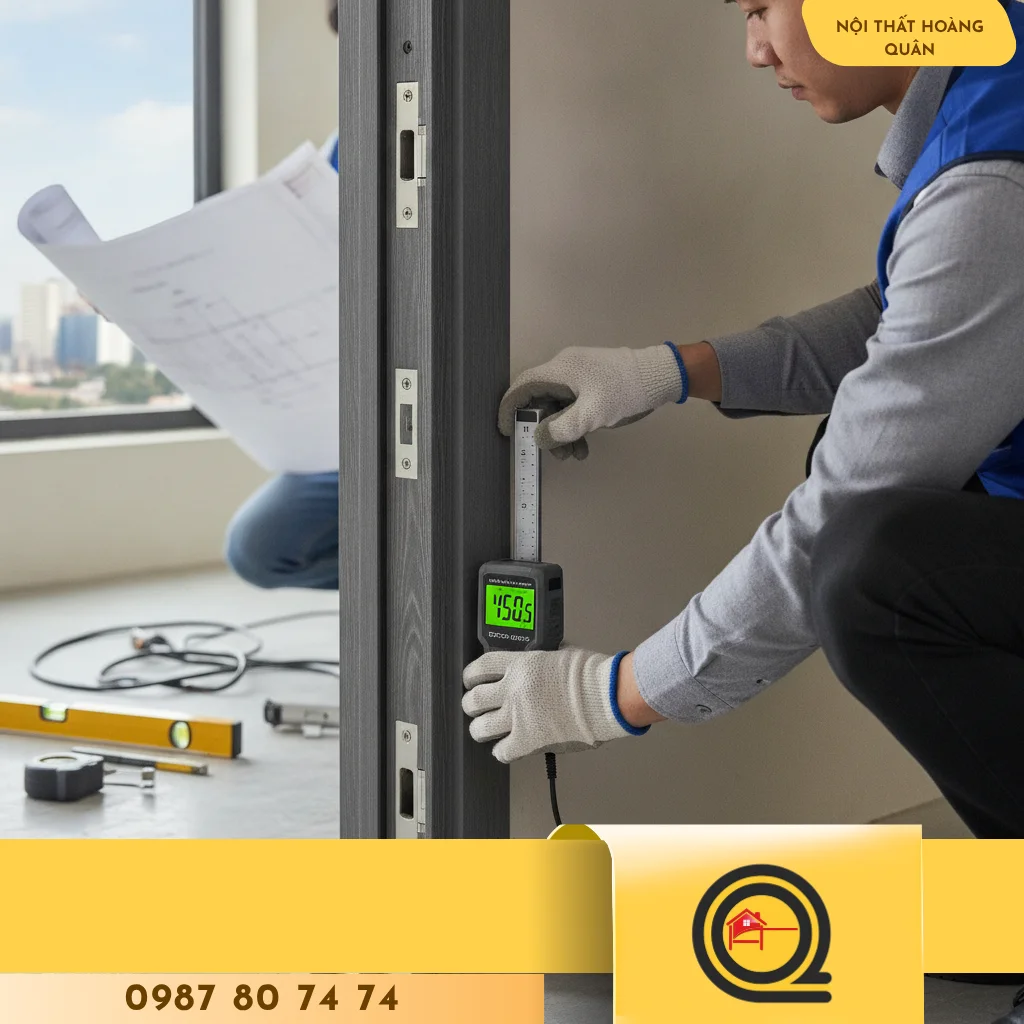 Hướng dẫn thi công lắp đặt cửa gỗ nhựa compostie - hình 2