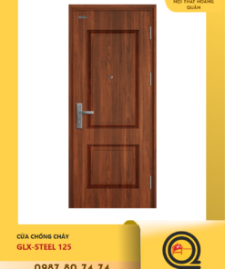 Cửa Thép Vân Gỗ Galaxy GLX STEEL 125
