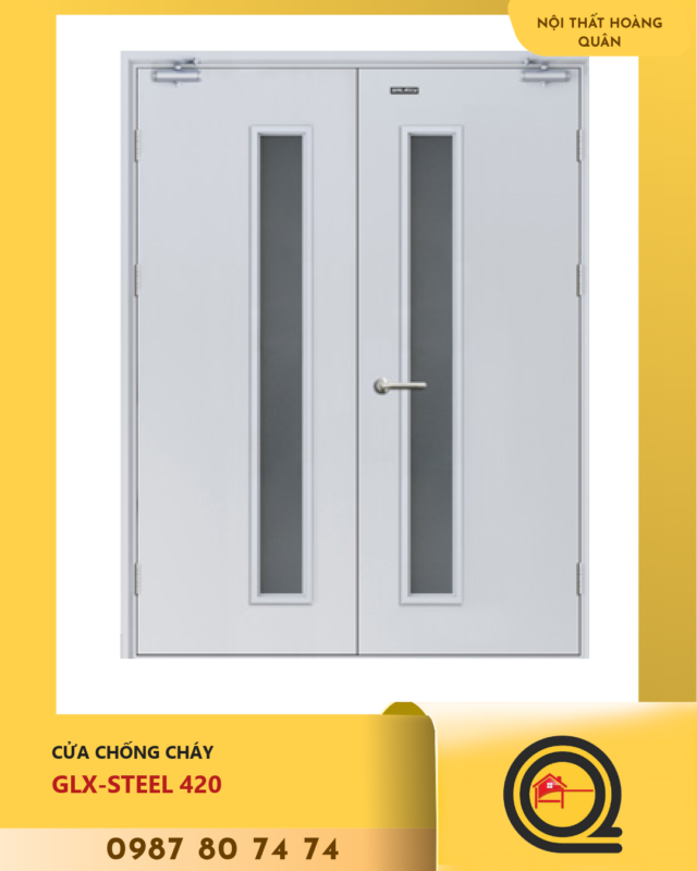 Cửa Thép Chống Cháy Galaxy GLX STEEL 420
