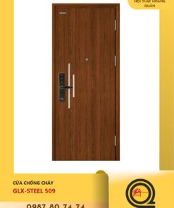 Cửa Thép Vân Gỗ Galaxy GLX STEEL 509