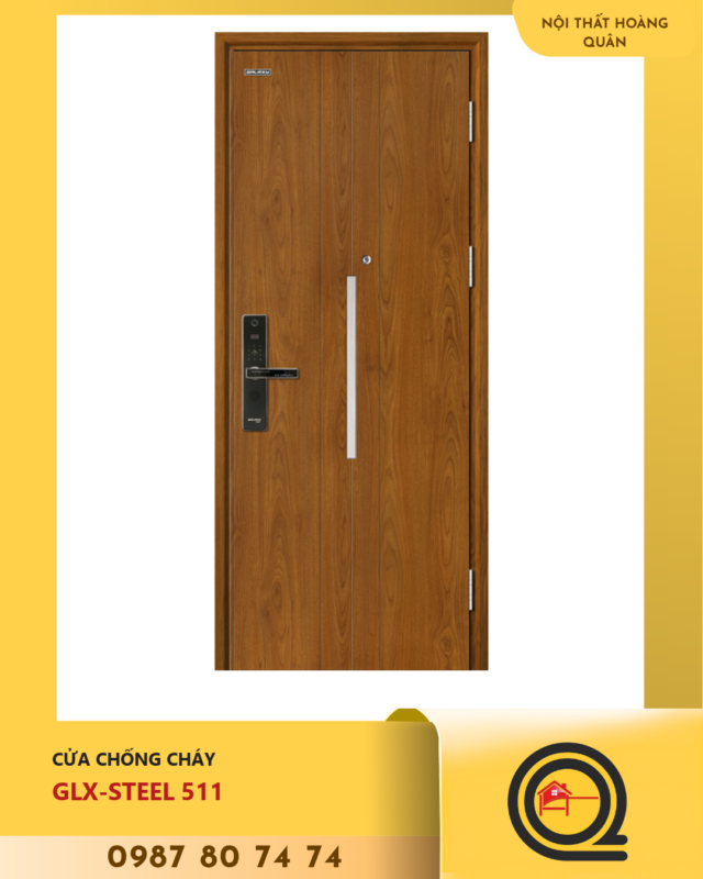 Cửa Thép Chống Cháy Galaxy GLX STEEL 511