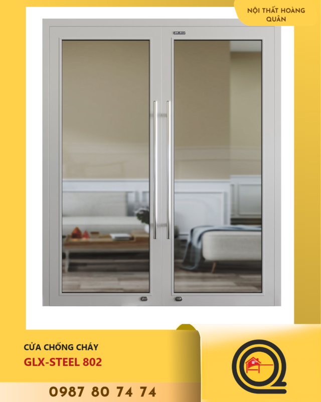 Cửa Thép Chống Cháy Galaxy GLX STEEL 802