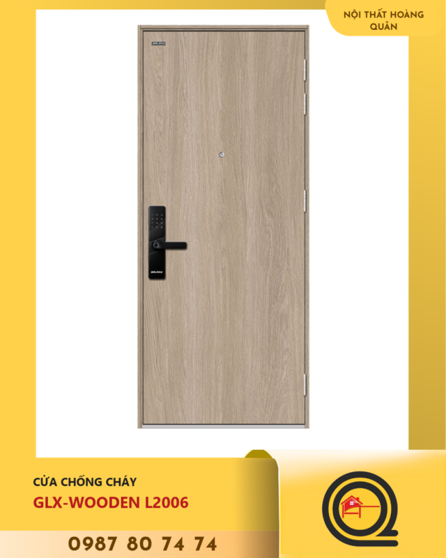 Cửa Gỗ Chống Cháy Galaxy GLX WOODEN L2006
