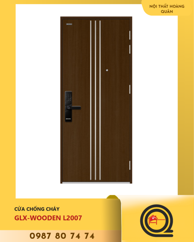 Cửa Gỗ Chống Cháy Galaxy GLX WOODEN L2007