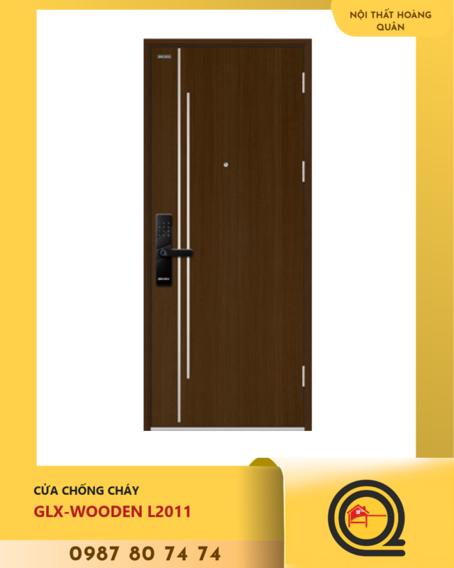 Cửa Gỗ Chống Cháy Galaxy GLX WOODEN L2011