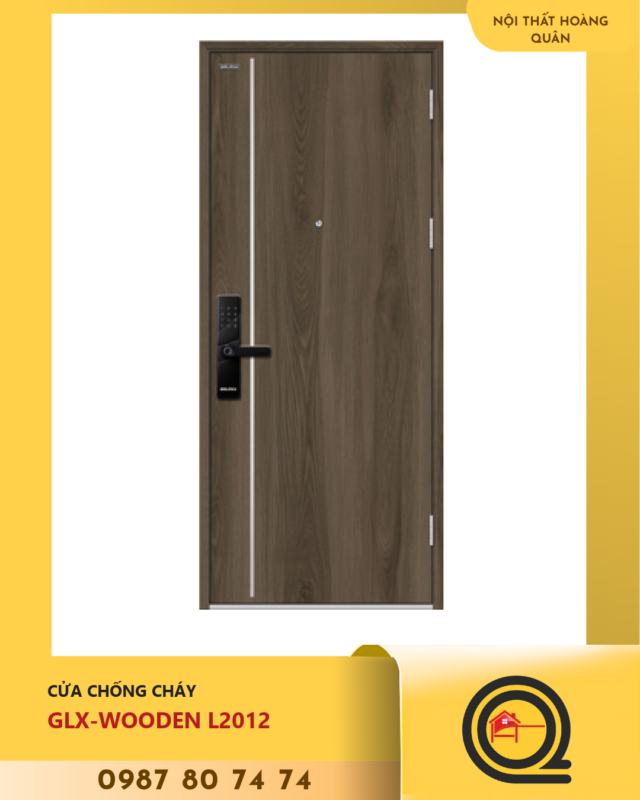Cửa Gỗ Chống Cháy Galaxy GLX WOODEN L2012