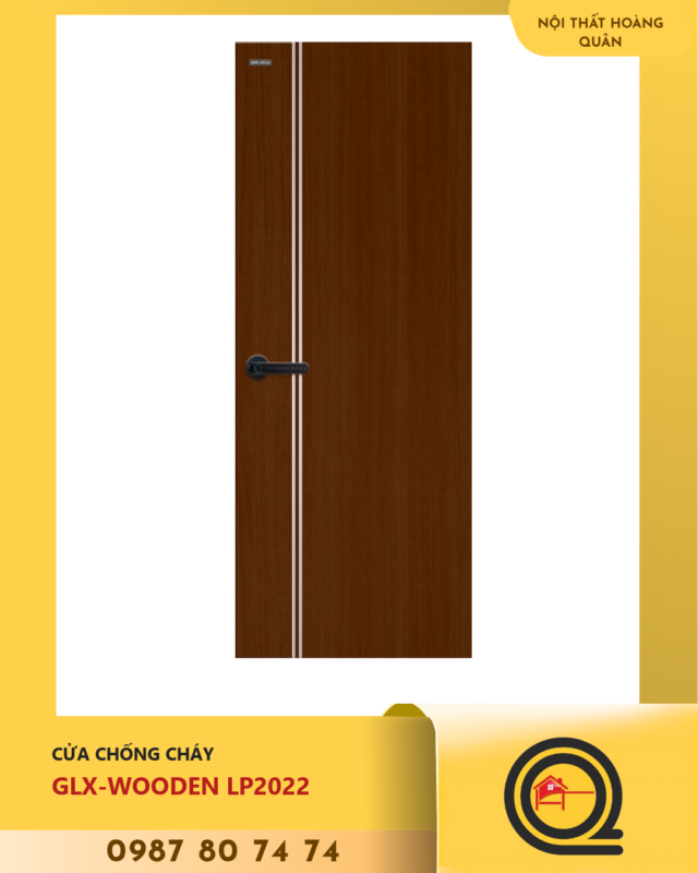 Cửa Gỗ Chống Cháy Galaxy GLX WOODEN LP2022