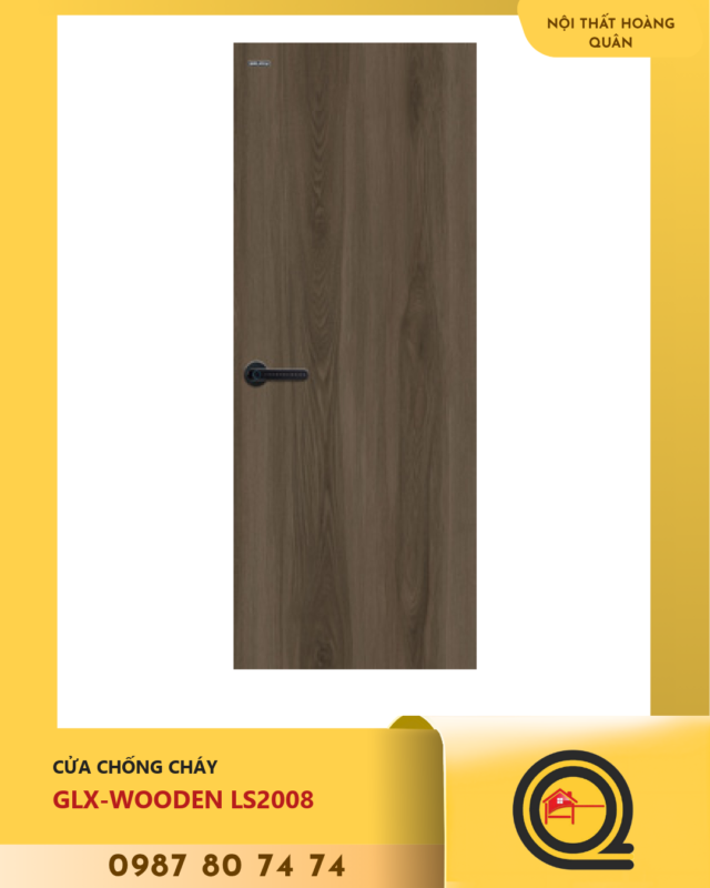 Cửa Gỗ Chống Cháy Galaxy GLX WOODEN LS2008