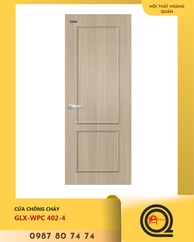 Cửa Nhựa Gỗ WPC Galaxy GLX WPC 402 4