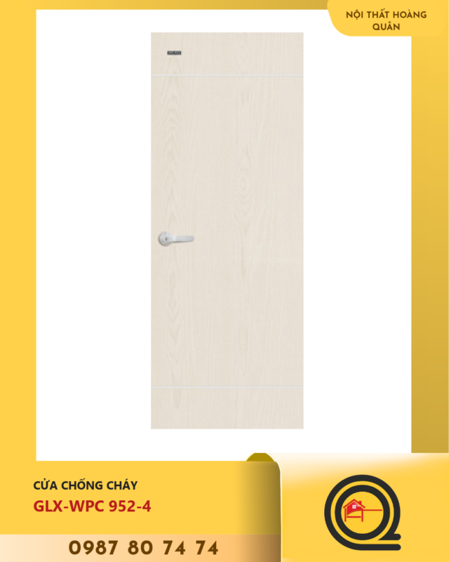 Cửa Nhựa Gỗ WPC Galaxy GLX WPC 952 4