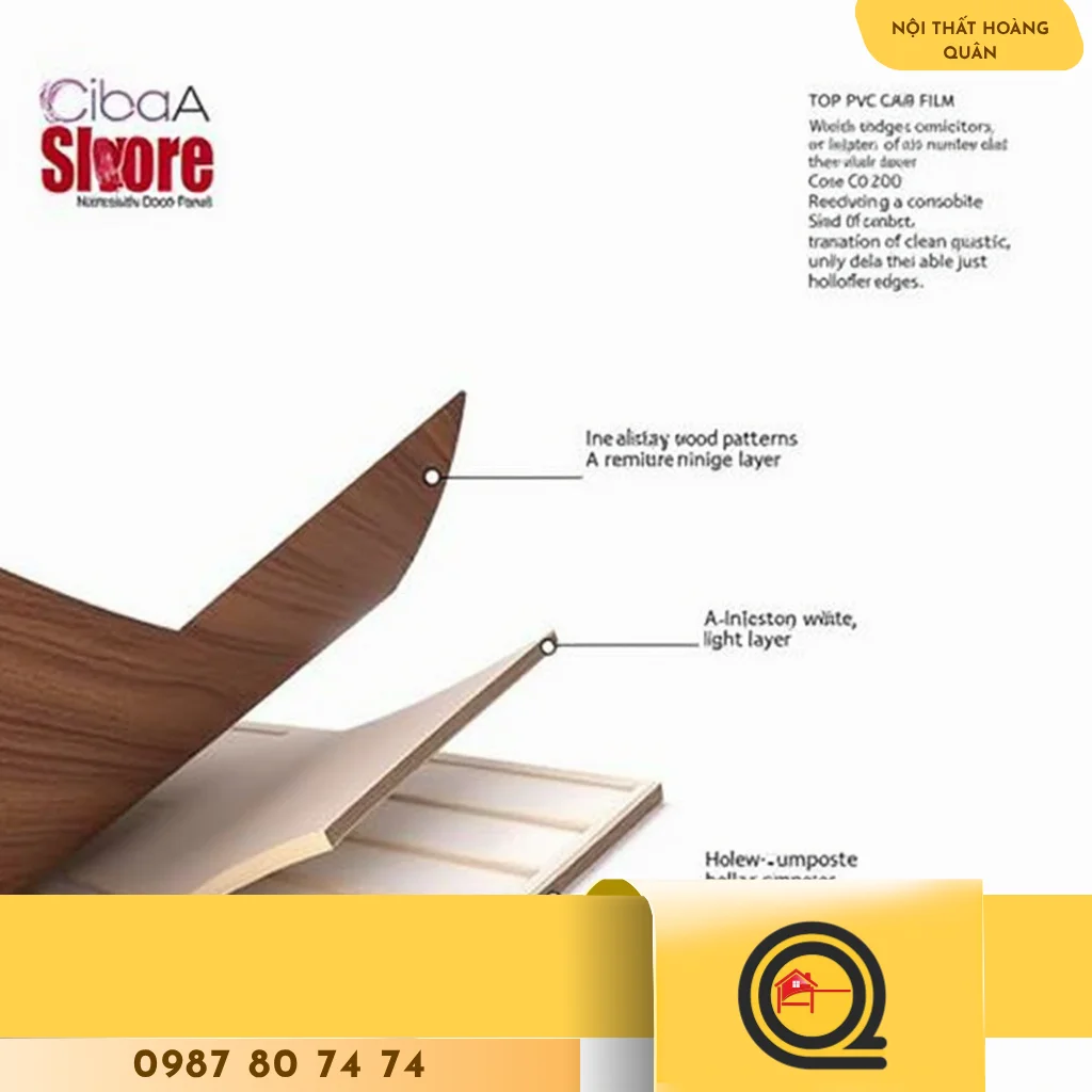 Cửa gỗ nhựa composite - hình 1