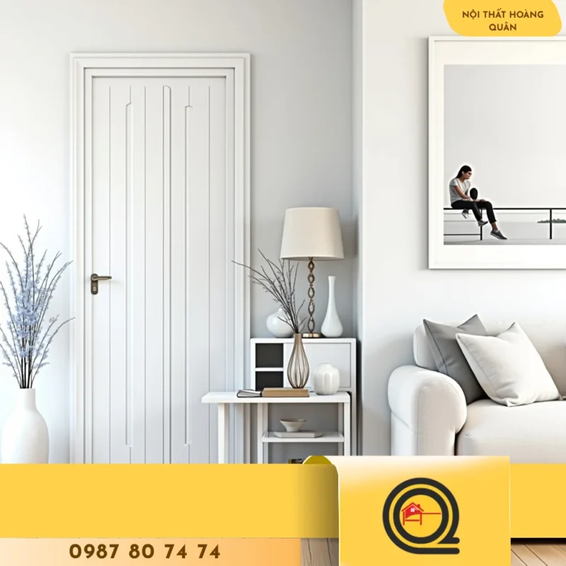 Cửa gỗ nhựa composite Nội Thất Hoàng Quân Ecoplast Door® Gen II