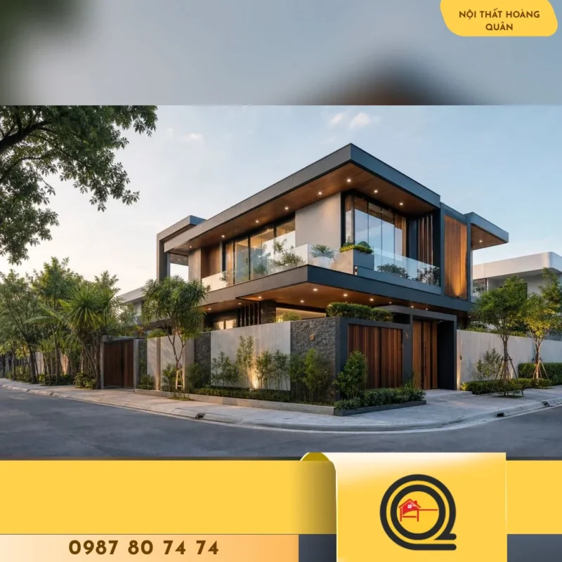 Kích thước cửa chính 4 cánh chuẩn theo phong thủy giúp mang lại tài lộc